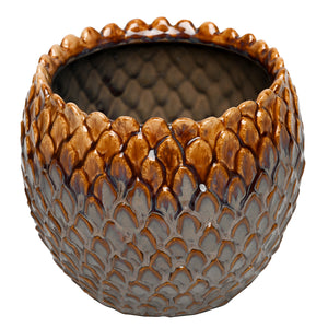 Pinecrest Reactive Glaze Planter Small by Libra, image 2