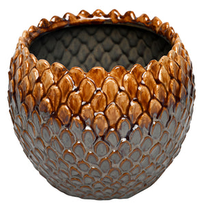 Pinecrest Reactive Glaze Planter Large by Libra, image 2