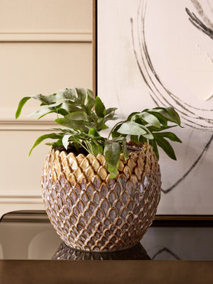Pinecrest Reactive Glaze Planter Large by Libra, image 6
