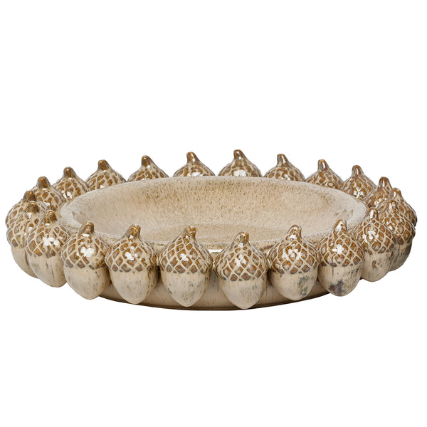 Acorn Cluster Platter by Libra