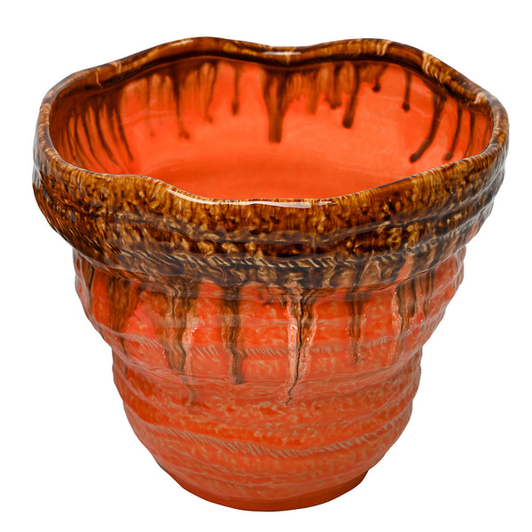Ibiza Reactive Glaze Planter Large by Libra, image 2