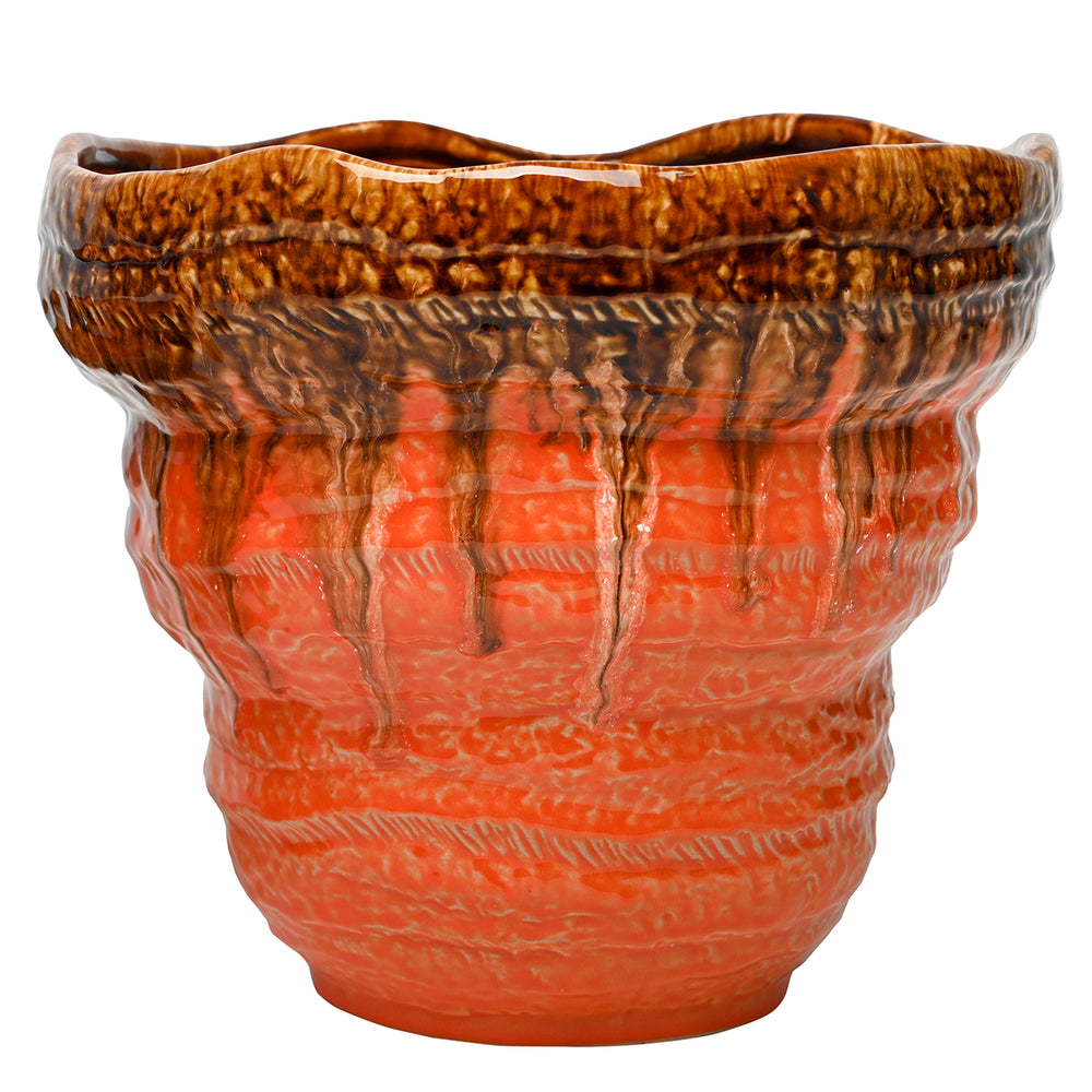 Ibiza Reactive Glaze Planter Large by Libra