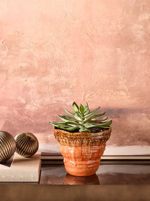 Ibiza Reactive Glaze Planter Small by Libra, image 6