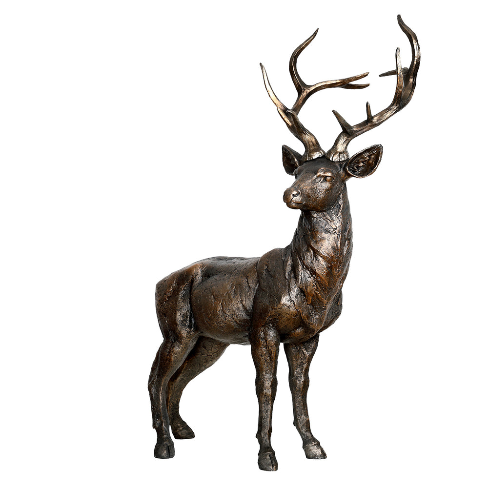 Magnus Regal Standing Stag by Libra