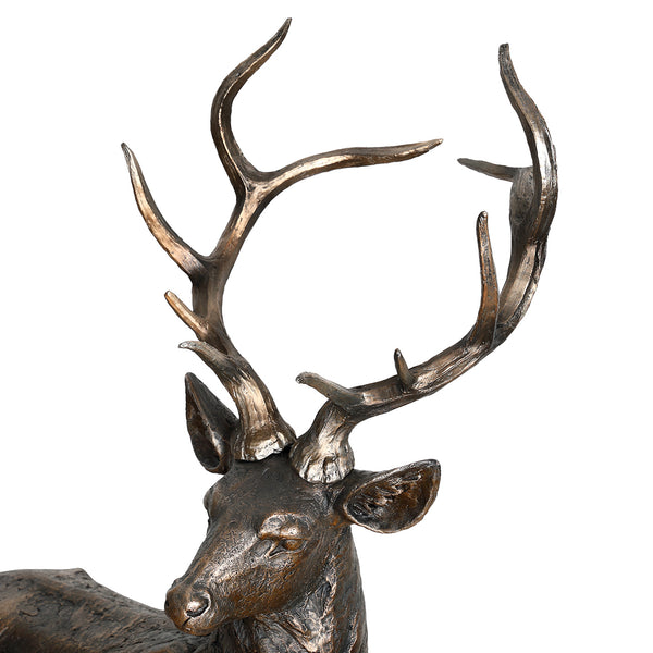 Magnus Regal Standing Stag by Libra, image 4