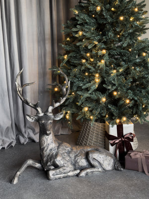 Ewan Regal Lying Down Stag by Libra, image 6