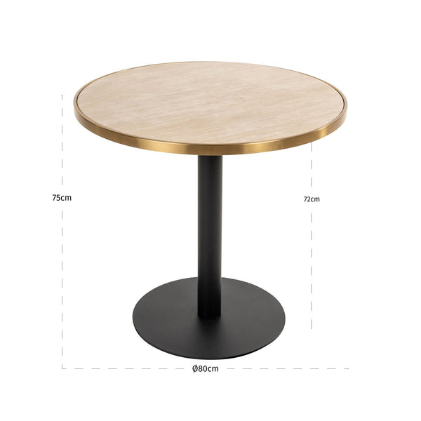 Bistro table Brazza beige