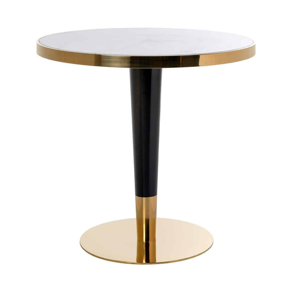 Bistro table Osteria 80Ø (Gold)