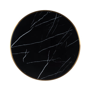 Bistro Dining Table Zenza 80Ø (black) – Richmond Interiors