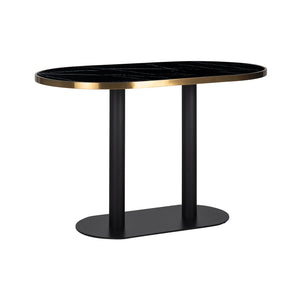 Dining table Zenza oval (Black)