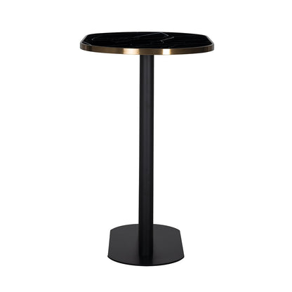Bar table Zenza oval (Black)- Richmond Interiors