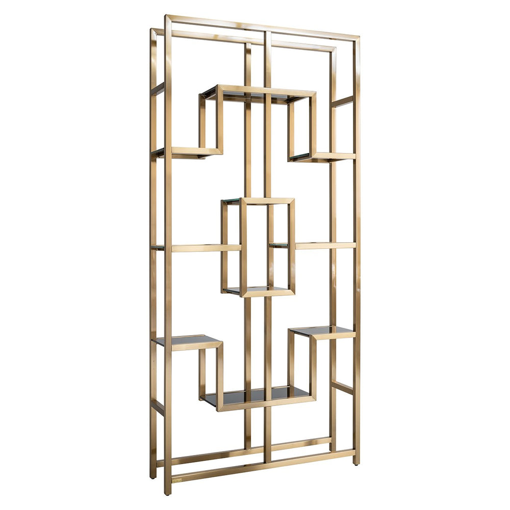 Display cabinet Magnus brushed gold (Brushed Gold)