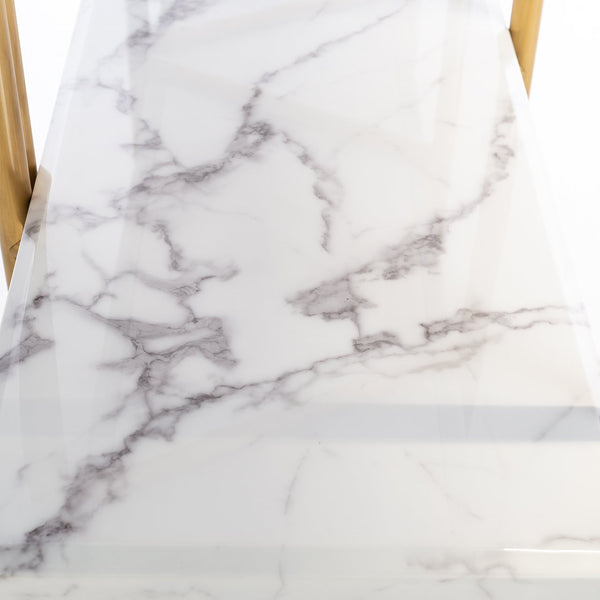 Display Cabinet Lagrand 3 – Shelves (gold) – Richmond Interiors