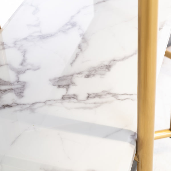 Display Cabinet Lagrand 3 – Shelves (gold) – Richmond Interiors