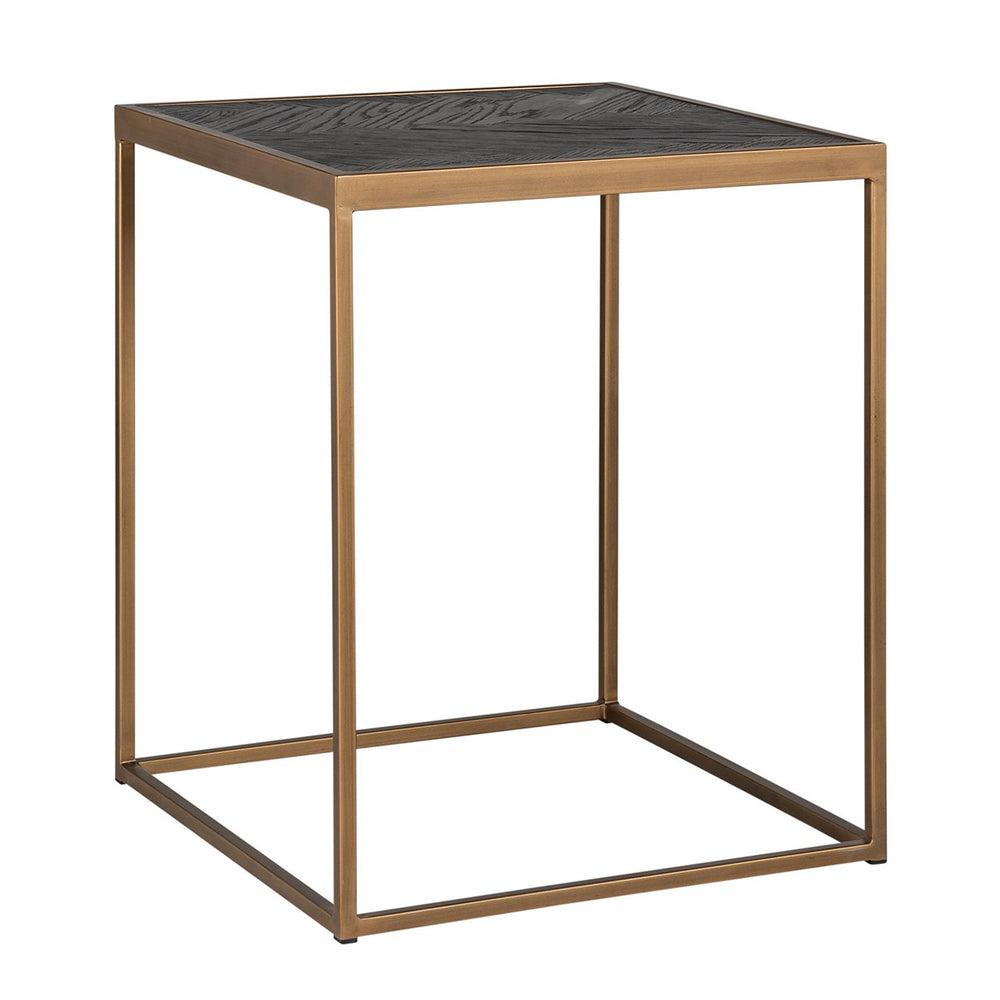 End table Blackbone brass (Black rustic)