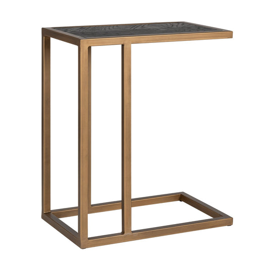 Sofa table Blackbone brass (Black rustic)