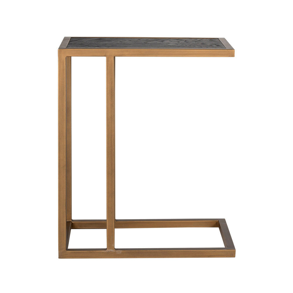 Sofa table Blackbone brass (Black rustic)