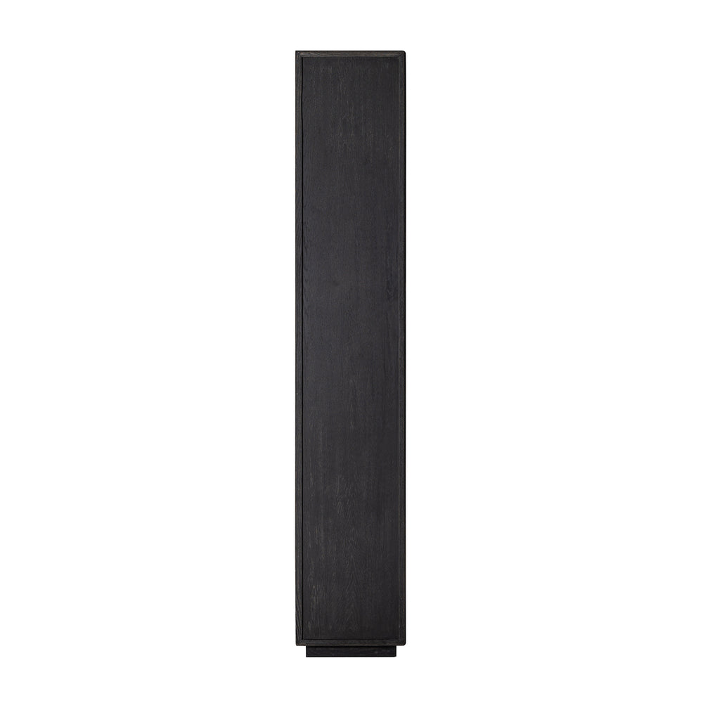 Display cabinet Blackbone brass 2-doors (Black rustic)