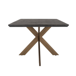 Dining Table Blackbone Brass 260 (black Rustic) – Richmond Interiors