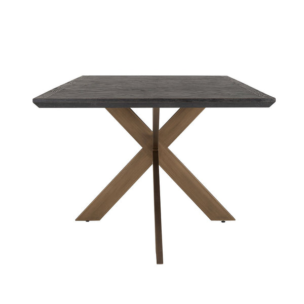 Dining Table Blackbone Brass 260 (black Rustic) – Richmond Interiors