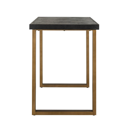Bar table Blackbone brass (Black rustic)- Richmond Interiors