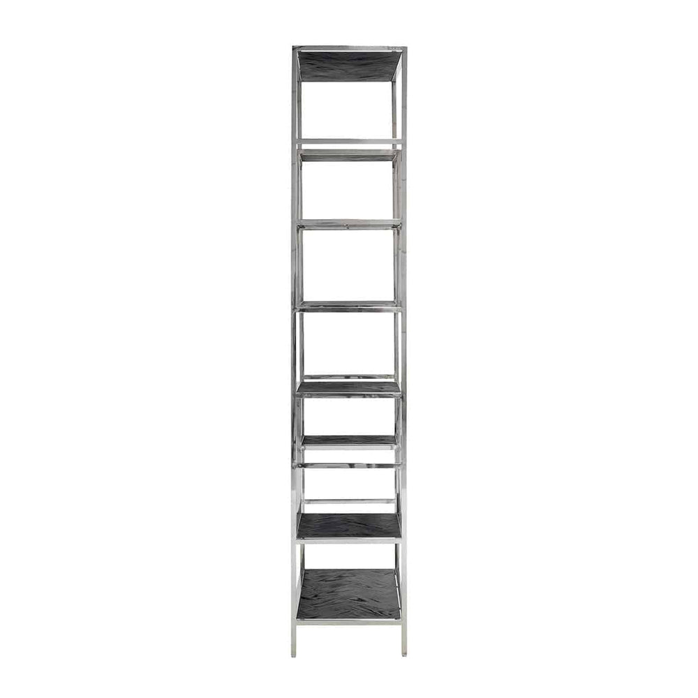 Display cabinet Blackbone silver (Black rustic)