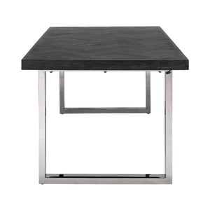 Dining Table Blackbone Silver 220 (black Rustic) – Richmond Interiors