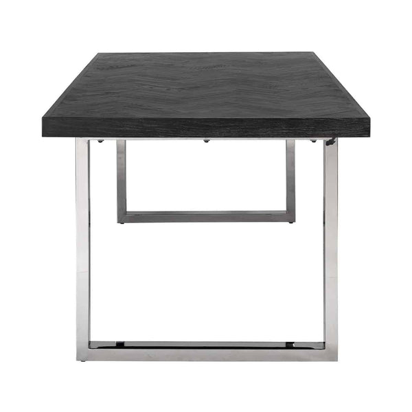 Dining Table Blackbone Silver 220 (black Rustic) – Richmond Interiors