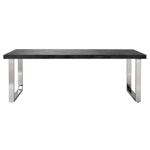 Dining Table Blackbone Silver 220 (black Rustic) – Richmond Interiors
