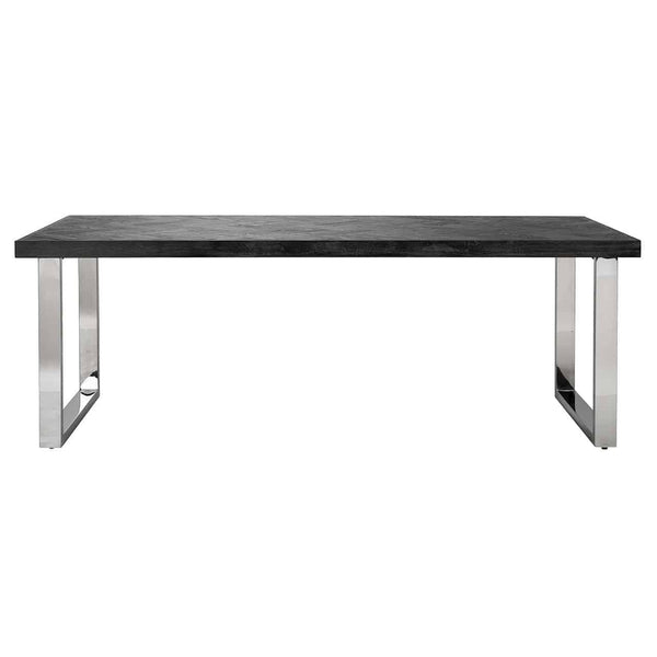 Dining Table Blackbone Silver 220 (black Rustic) – Richmond Interiors