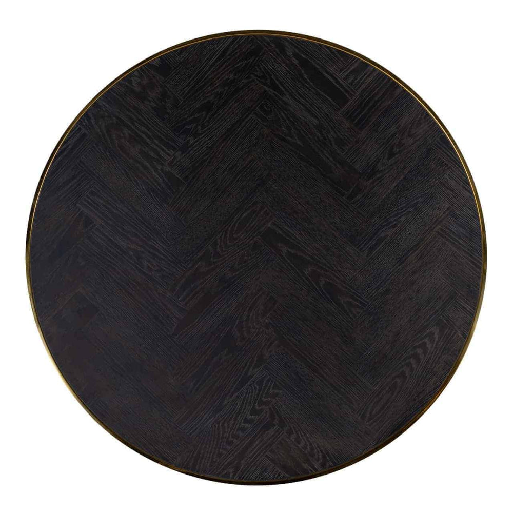 Coffee table Blackbone gold set of 2 (Black rustic)