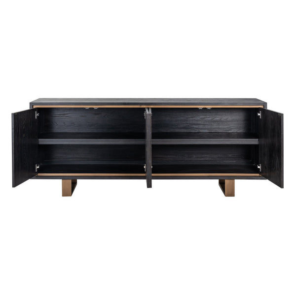 Sideboard Hunter 4 – Doors (black Rustic) – Richmond Interiors