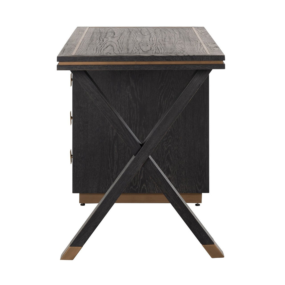 Desk Hunter black rustic