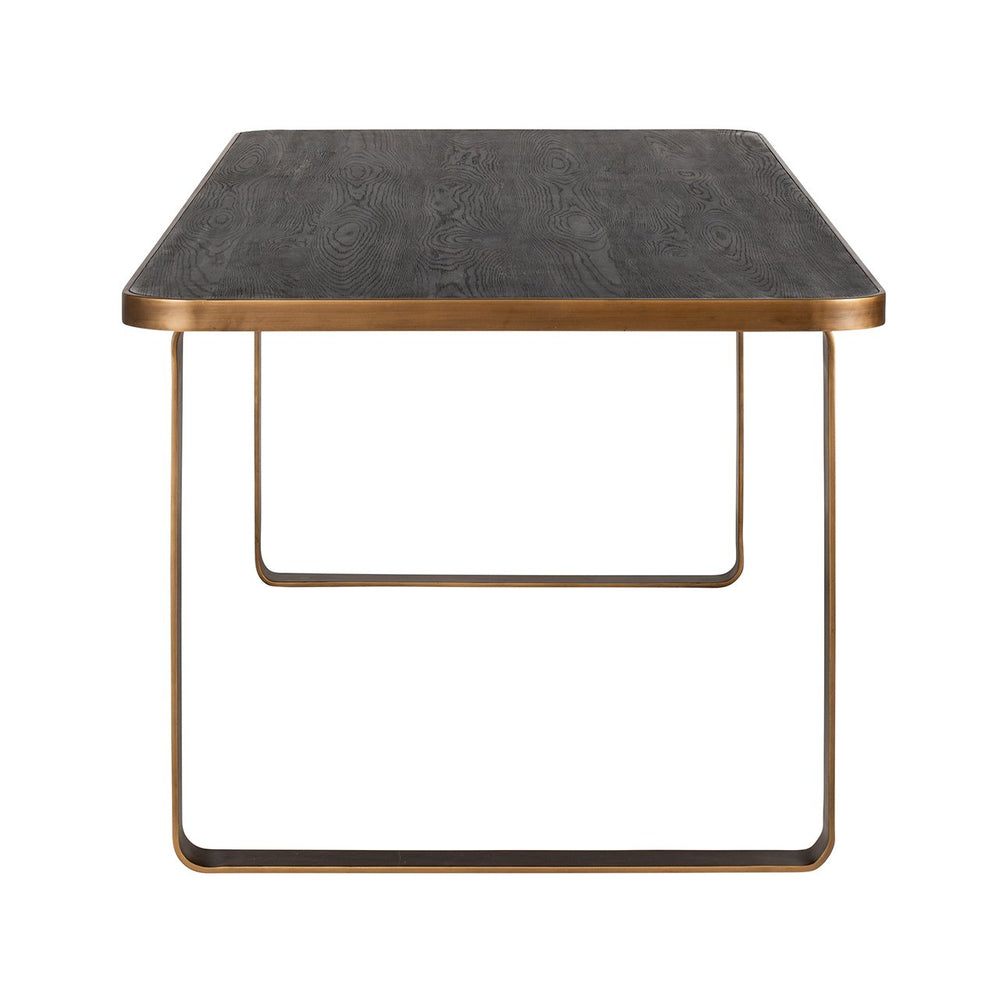 Dining table Hunter 230 (Black rustic)