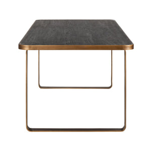 Dining Table Hunter 230 (black Rustic) – Richmond Interiors