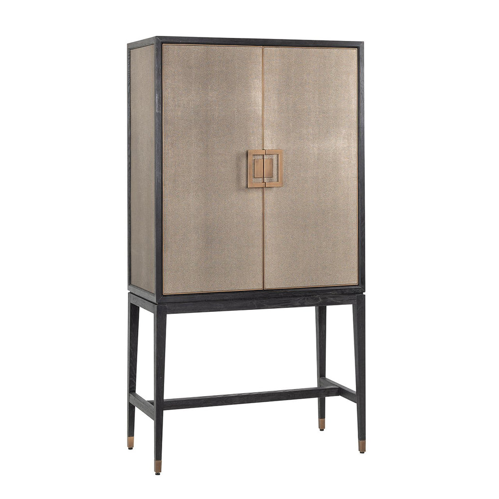 Bar Cabinet Bloomville 2-doors (Gold)