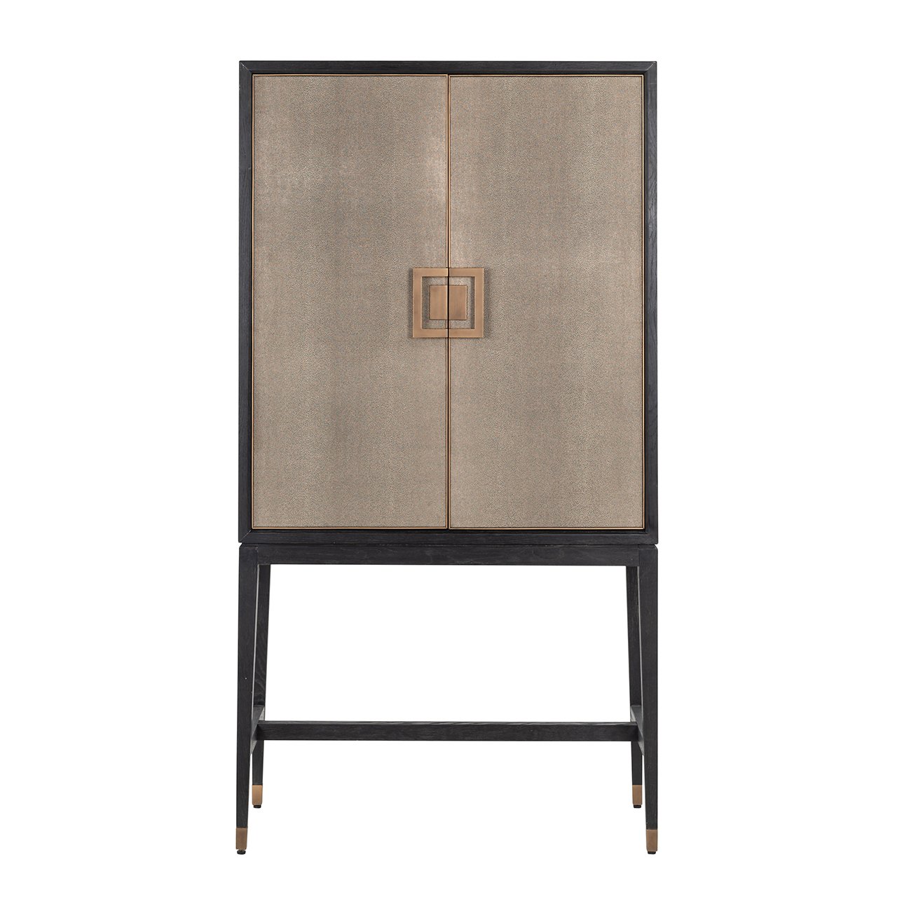Bar Cabinet Bloomville 2-doors (Gold)- Richmond Interiors