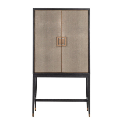 Bar Cabinet Bloomville 2-doors (Gold)- Richmond Interiors
