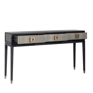 Console Bloomville 3 – Drawers (gold) – Richmond Interiors