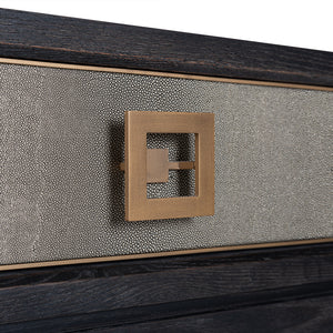 Console Bloomville 3 – Drawers (gold) – Richmond Interiors