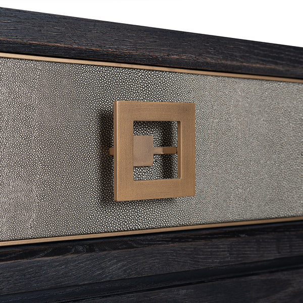 Console Bloomville 3 – Drawers (gold) – Richmond Interiors