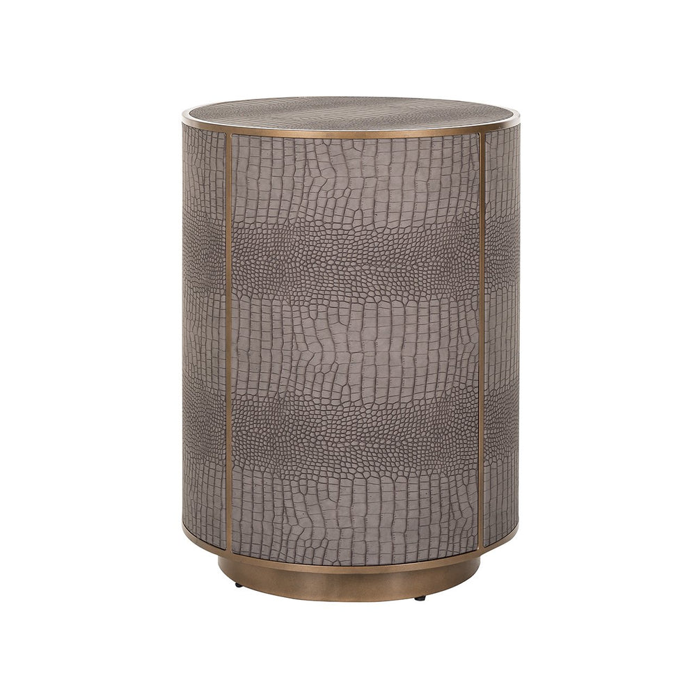 End table Classio 455Ø (Brushed Gold)