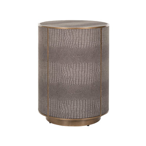 End table Classio 455Ø (Brushed Gold)