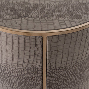 End Table Classio 455Ø (brushed Gold) – Richmond Interiors
