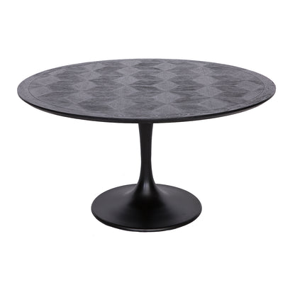 Dining table Blax 140Ø (Black)