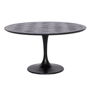 Dining Table Blax 140Ø (black) – Richmond Interiors