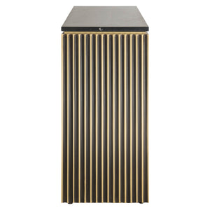 Sideboard Les Arcs 3 – Doors (brushed Gold) – Richmond Interiors