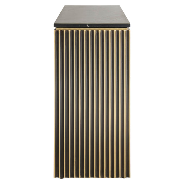 Sideboard Les Arcs 3 – Doors (brushed Gold) – Richmond Interiors