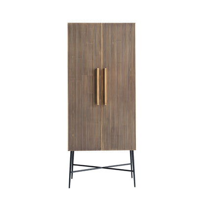 Cabinet Ironville 2-doors (Gold)- Richmond Interiors
