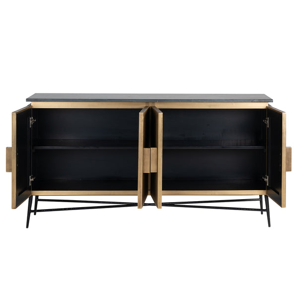 Sideboard Ironville 4 – Doors (gold) – Richmond Interiors
